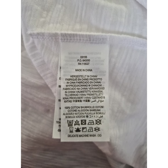 Boden White‎ Cotton Cutwork Jersey T-shirt Dress Size 6R Eyelet New with Tag - Picture 6 of 7